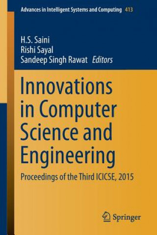 Kniha Innovations in Computer Science and Engineering H. S. Saini