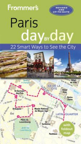 Carte Frommer's Paris day by day Anna E Brooke