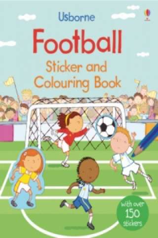 Buch Football Sticker and Colouring Book Sam Taplin