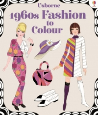 Könyv 1960s Fashion to Colour Ruth Brocklehurst