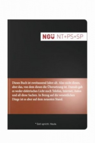 Carte Neue Genfer Übersetzung (NGÜ) - Neues Testament mit Psalmen und Sprüchen 