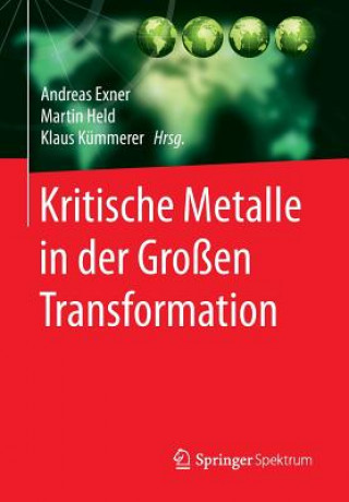 Könyv Kritische Metalle in Der Grossen Transformation Klaus Kümmerer