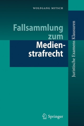 Knjiga Fallsammlung Zum Medienstrafrecht Wolfgang Mitsch