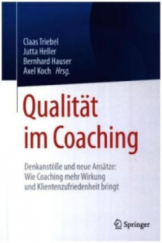 Könyv Qualitat im Coaching Claas Triebel