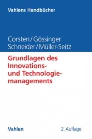 Knjiga Grundlagen des Technologie- und Innovationsmanagements Hans Corsten