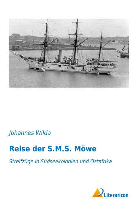 Carte Reise der S.M.S. Möwe Johannes Wilda
