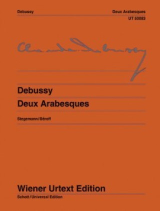 Buch Deux Arabesques CLAUDE DEBUSSY