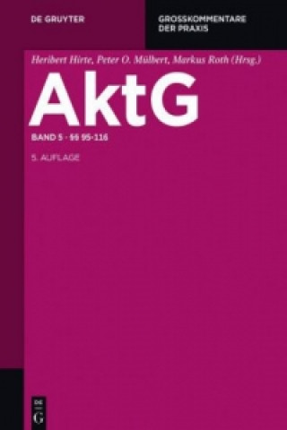 Könyv Aktiengesetz / §§ 95-116 Klaus J. Hopt