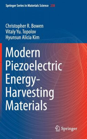 Kniha Modern Piezoelectric Energy-Harvesting Materials Christopher R. Bowen