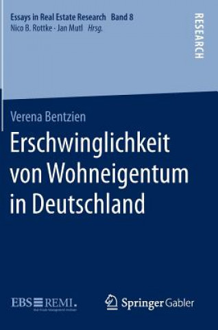 Книга Erschwinglichkeit von Wohneigentum in Deutschland Verena Bentzien