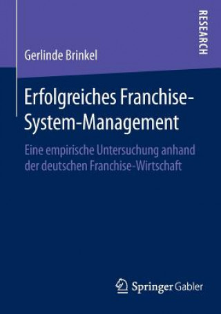 Book Erfolgreiches Franchise-System-Management Gerlinde Brinkel