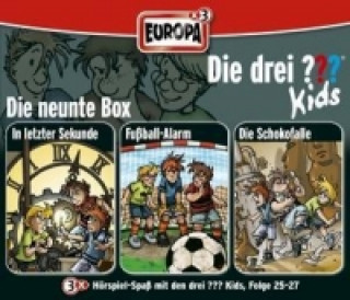 Audio Die drei ???-Kids, 3er Box. Box.9, 3 Audio-CDs Boris Pfeiffer