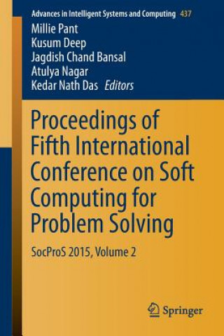 Livre Proceedings of Fifth International Conference on Soft Computing for Problem Solving Jagdish Chand Bansal