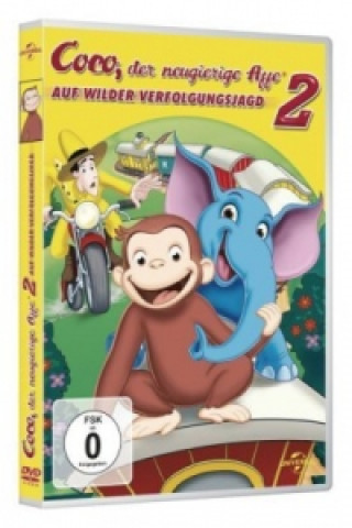 Video Coco, der neugierige Affe 2 - Auf wilder Verfolgungsjagd, 1 DVD John Bryant