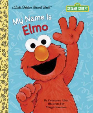 Book LGB My Name Is Elmo (Sesame Street) Constance Allen