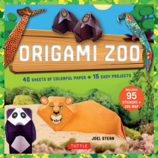 Książka Origami Zoo Kit Joel Stern