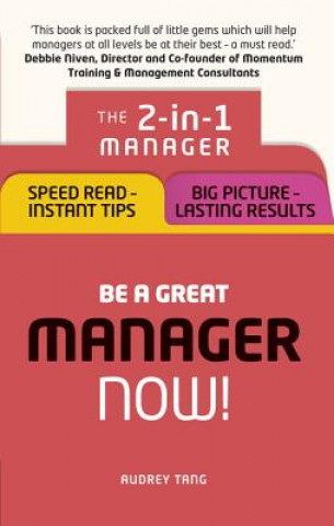 Carte Be a Great Manager - Now! Audrey Tang