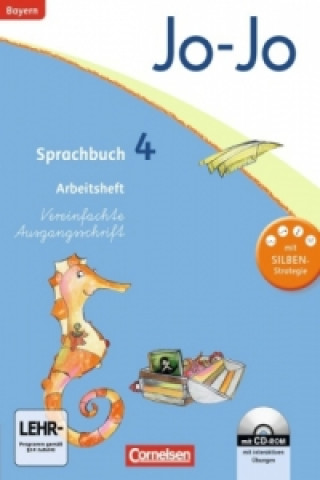 Knjiga 4. Jahrgangsstufe, Arbeitsheft Vereinfachte Ausgangsschrift mit CD-ROM Olga Brinster