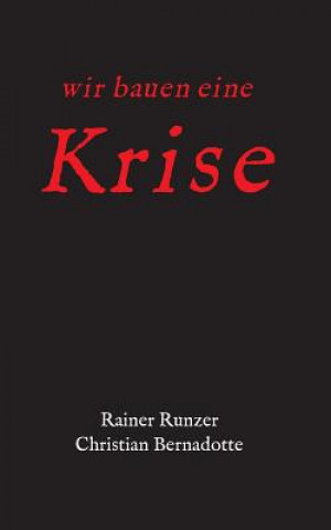 Kniha Wir bauen eine Krise Rainer Runzer