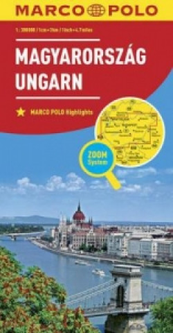 Nyomtatványok Maďarsko Magyarország Ungarn 1:300 000 