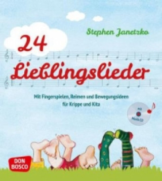 Carte 24 Lieblingslieder, mit Audio-CD Stephen Janetzko