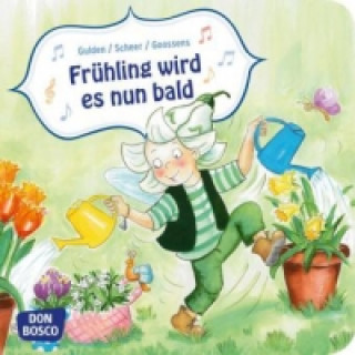 Könyv Frühling wird es nun bald. Mini-Bilderbuch Elke Gulden
