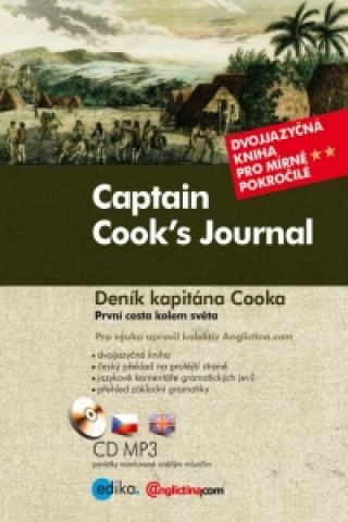 Carte Captain Cook's Journal Deník kapitána Cooka Anglictina.com