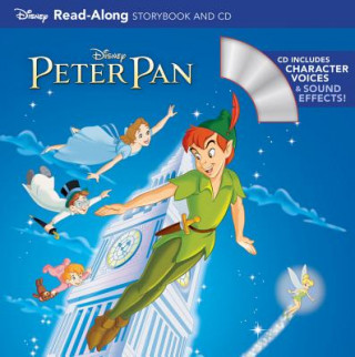 Kniha Peter Pan Read-Along Storybook and CD Disney Book Group