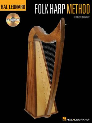 Book Hal Leonard Folk Harp Method Harp Book/CD Maeve Gilchrist