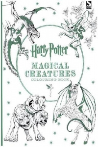 Book Harry Potter Magical Creatures Colouring Book neuvedený autor