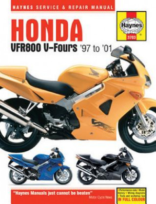 Knjiga Honda VFR850 Motorcycle Repair Manual Matthew Coombs