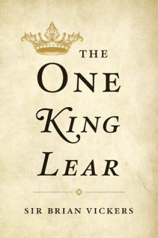 Książka One King Lear Brian Vickers