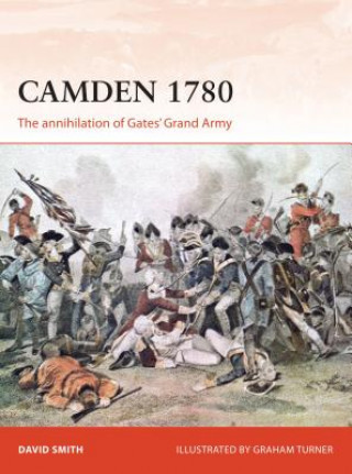 Carte Camden 1780 David Smith