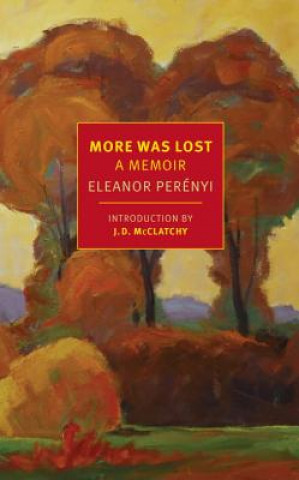 Kniha More Was Lost Perényi Eleanor