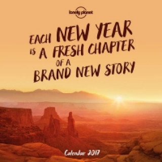 Kniha Lonely Planet Calendar 2017 