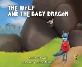 Carte Wolf and the Baby Dragon Avril McDonald