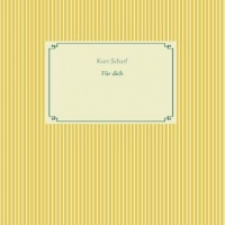 Libro Für dich Kurt Scharf