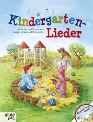 Kniha Kindergartenlieder, m. Audio-CD 