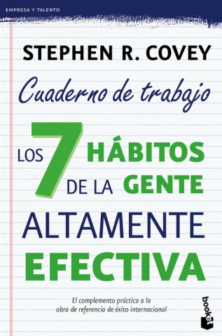 Book Los 7 hábitos de la gente altamente efectiva (Cuaderno de trabajo) STHEPHEN COVEY