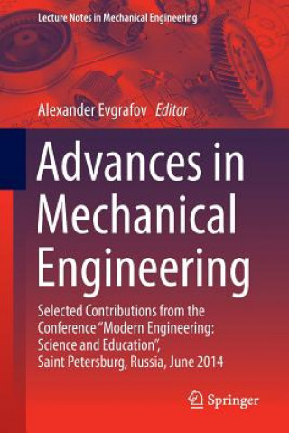 Książka Advances in Mechanical Engineering Alexander Evgrafov