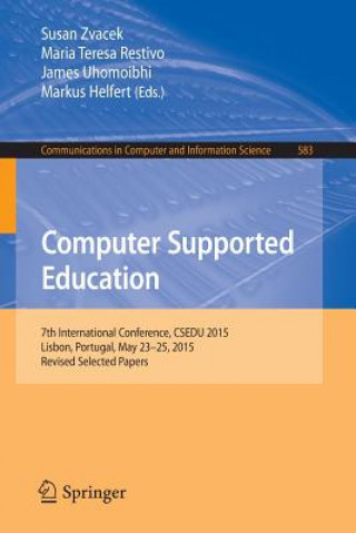 Kniha Computer Supported Education Susan Zvacek