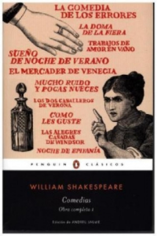 Knjiga Comedias WILLIAM SHAKESPEARE