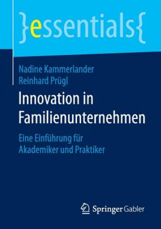 Kniha Innovation in Familienunternehmen Nadine Kammerlander