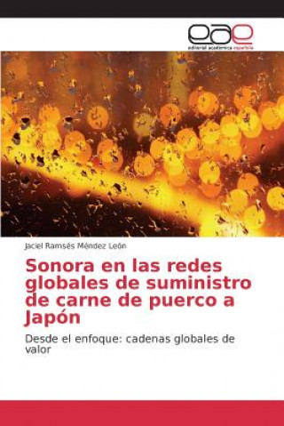 Libro Sonora en las redes globales de suministro de carne de puerco a Japon Mendez Leon Jaciel Ramses