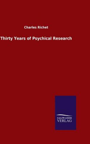 Książka Thirty Years of Psychical Research Charles Richet