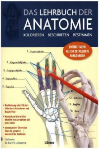 Knjiga Das Lehrbuch der Anatomie Kurt H. Albertine