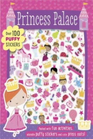 Kniha Princess Palace Puffy Sticker Book Dawn Machell