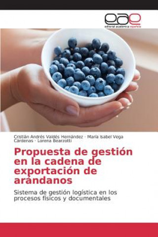 Kniha Propuesta de gestion en la cadena de exportacion de arandanos Valdes Hernandez Cristian Andres