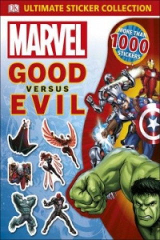 Книга Marvel Good vs Evil Ultimate Sticker Collection DK