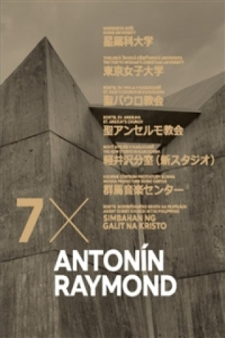 Kniha Antonín Raymond 7x Dan Merta